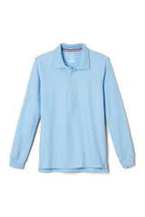 Long Sleeve Pique Polo