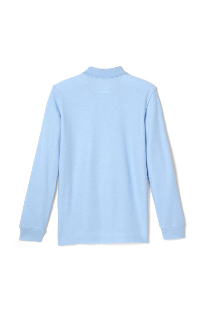 ASM - Unisex Long Sleeve Pique Polo --- With Logo