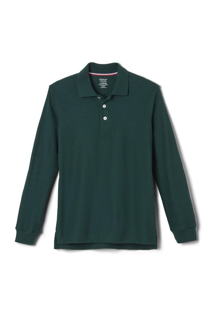 OIS - UNISEX LONG SLEEVE PIQUE POLO