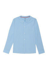 Abraar - Girls Long Sleeve Peter Pan Blouse #FT-SE9384 - Growing Kids