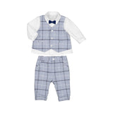 2520_Boys Vest shirt pants set