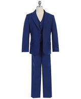 FG691 - Costume 3pcs Garçon Bleu Royal