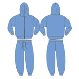 Zip Hoodie & Pants Set #PM5006 - Growing Kids