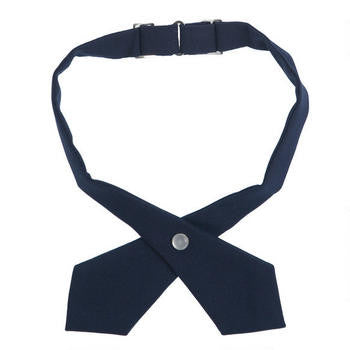 Girl’s Solid Cross Tie - Growing Kids
