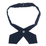 Girl’s Solid Cross Tie - Growing Kids