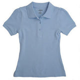 Girls Short Sleeve Stretch Pique Polo FT-AQ403 - Growing Kids