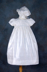 N-GG3419m-Silk Long Christening Dress - Growing Kids
