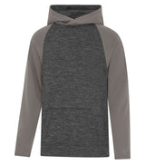 GEC-Unisex TWO TONE HOODED YOUTH SWEATSHIRT. SM-Y2047 - Growing Kids