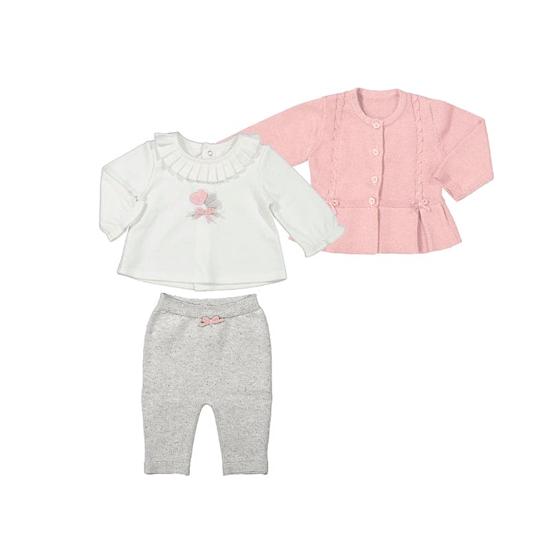 2742_Ensemble legging en tricot pour fille 