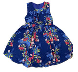 JE007 - Robe à imprimé fleuri