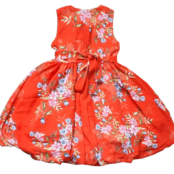 JE007 - Robe à imprimé fleuri