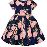 JE0010- Robe en coton citronna