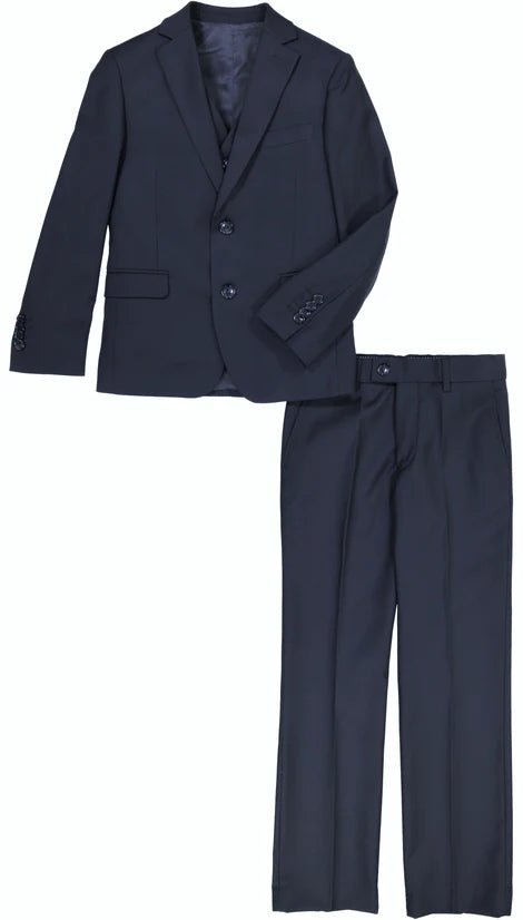 AKSD040 -  Boys Husky 3Pc Suits