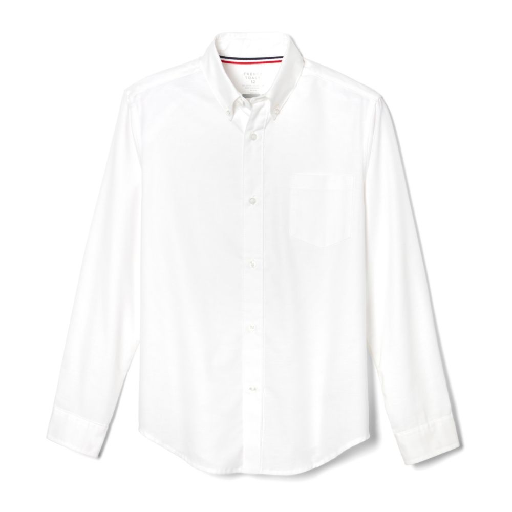 CHEMISE OXFORD À MANCHES LONGUES #FT-E9002 