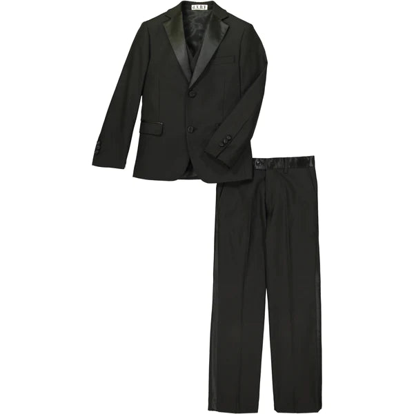 AKST1737 - Suit with Satin Collar