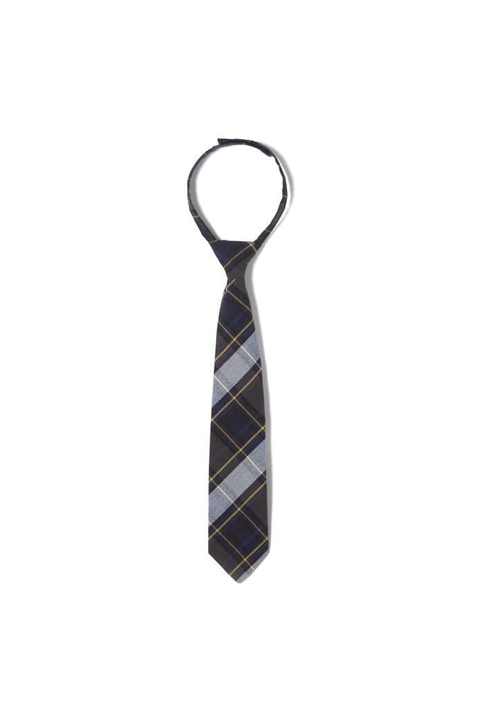 Boys Tie Blue/Gold Plaid #9012 (Copy)
