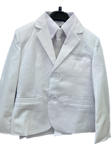 FK8041 - Boys 5pcs Suits - White
