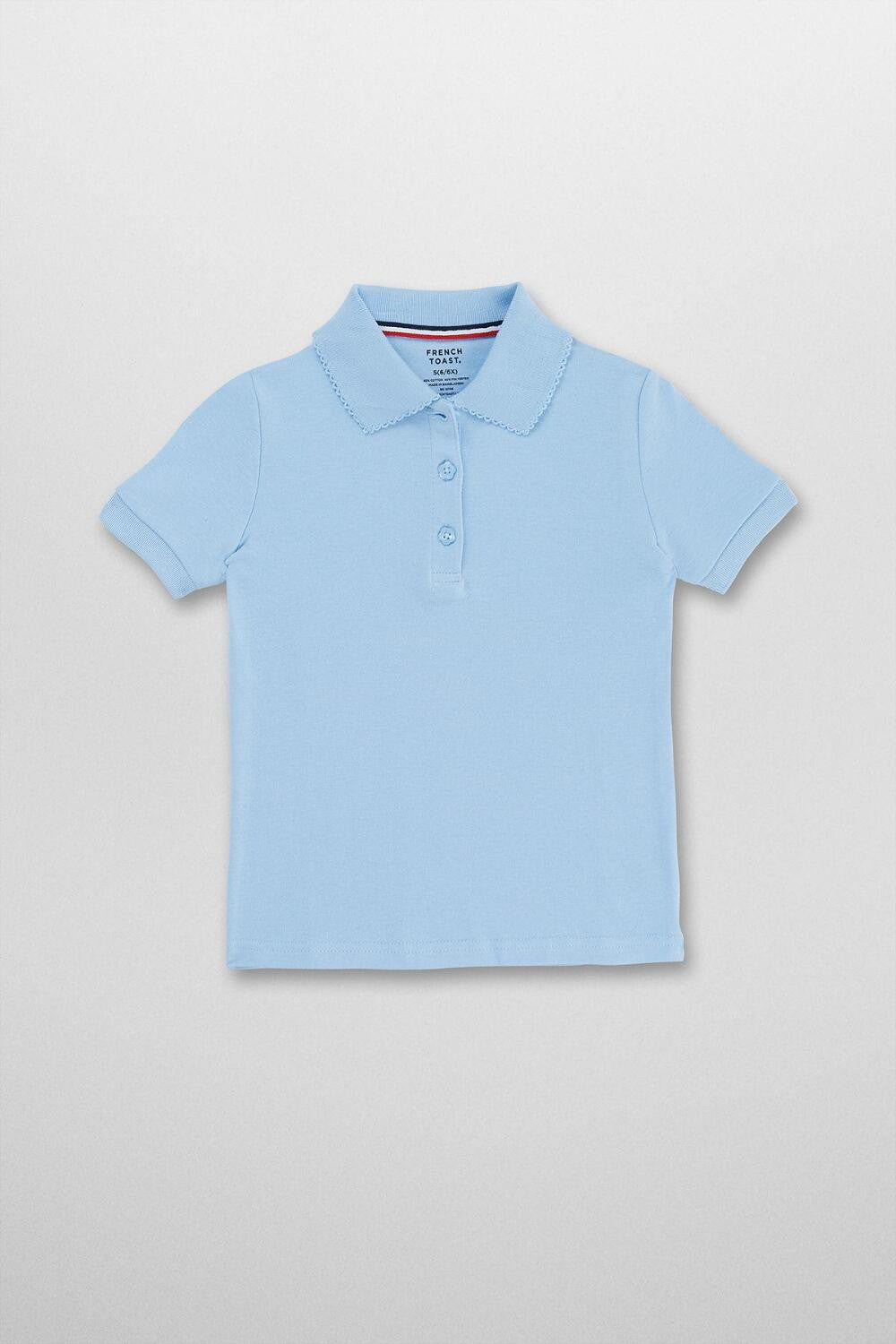 Chesterton - Girls Short Sleeve Interlock Polo #FT-SA9423 - Growing Kids