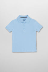 Chesterton - Girls Short Sleeve Interlock Polo #FT-SA9423 - Growing Kids