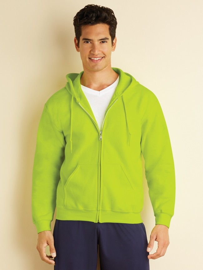 R. GILDAN® HEAVY BLEND™ FULL ZIP HOODED SWEATSHIRT - Growing Kids