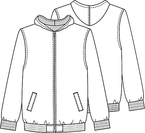 ADULT & YOUTH UNISEX ZIP FRONT BOMBER JACKET 5340 - Growing Kids