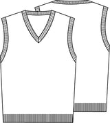 ADULT & YOUTH UNISEX V-NECK SWEATER VEST 5691 - Growing Kids