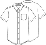 MEN'S & YOUTH SHORT SLEEVE OXFORD SHIRT 5760 - Growing Kids