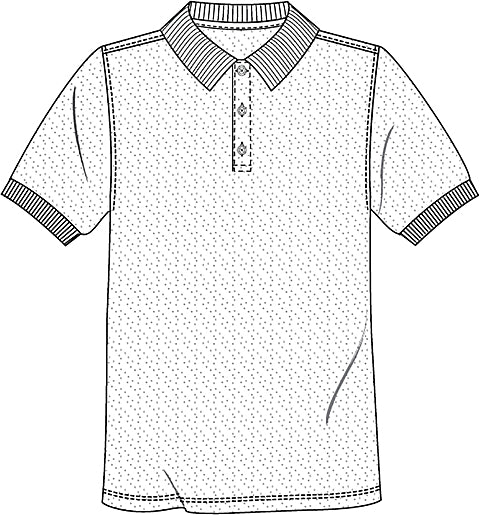 Copy of UNISEX SHORT SLEEVE ADULT PIQUE POLO 5832 - Growing Kids