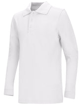 Chesterton - Girls LONG SLEEVE PICOT COLLAR INTERLOCK POLO #FT-SA9424 - Growing Kids