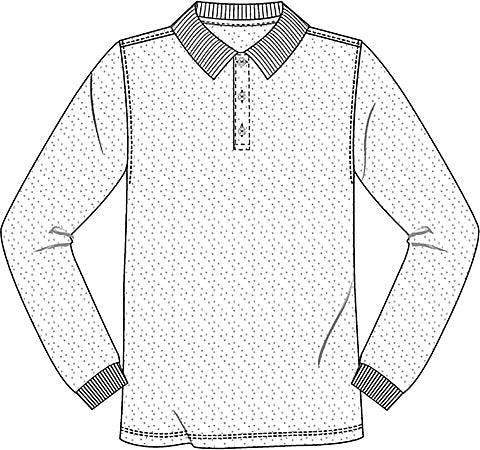 REDEEMER ADULT UNISEX LONG SLEEVE PIQUE POLO #5835 - Growing Kids
