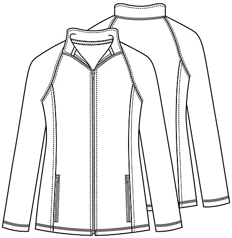 JUNIOR & GIRLS FITTED POLAR FLEECE JACKET 5910 - Growing Kids