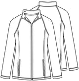 JUNIOR & GIRLS FITTED POLAR FLEECE JACKET 5910 - Growing Kids