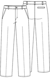 Real School Boys Flat Front Pants #60362 - Growing Kids