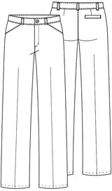 Real School Girls Flat Front Pants #61073 - Growing Kids