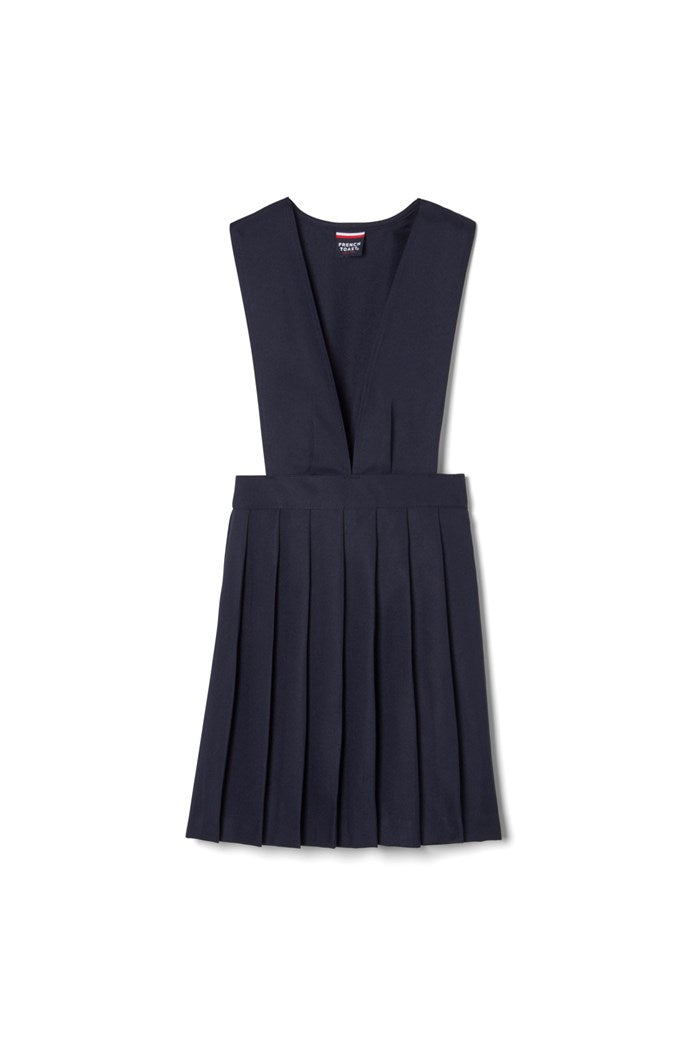 V-Neck Pleated Jumper - Growing Kids