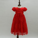 High Quality Baby Girls Princess Dress Christening Gown Dresses Infantis for Newborn Birthday Party Baptism - Growing Kids