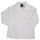 Adv -  Long Sleeve Pointy Collar Blouse #FT-9382 - Growing Kids