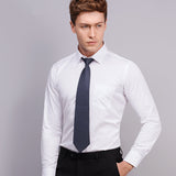 Long Sleeve Slim Men Dress Shirt 2017 Brand New Fashion Designer High Quality Solid Male Clothing Fit Business Shirts 4XL YN045 - Growing Kids