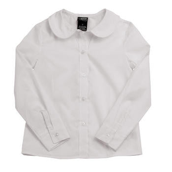 Aasees - Long Sleeve Peter Pan Blouse #FT-SE9384 - Growing Kids
