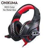 Luca's ONIKUMA K1 PS4 Gaming Headset casque Wired PC Stereo Earphones Headphones with Microphone for New Xbox One/Laptop Tablet Gamer - Growing Kids