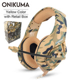 Luca's ONIKUMA K1 PS4 Gaming Headset casque Wired PC Stereo Earphones Headphones with Microphone for New Xbox One/Laptop Tablet Gamer - Growing Kids