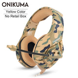 Luca's ONIKUMA K1 PS4 Gaming Headset casque Wired PC Stereo Earphones Headphones with Microphone for New Xbox One/Laptop Tablet Gamer - Growing Kids