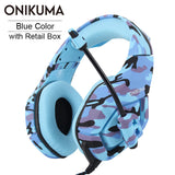 Luca's ONIKUMA K1 PS4 Gaming Headset casque Wired PC Stereo Earphones Headphones with Microphone for New Xbox One/Laptop Tablet Gamer - Growing Kids