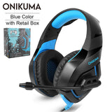 Luca's ONIKUMA K1 PS4 Gaming Headset casque Wired PC Stereo Earphones Headphones with Microphone for New Xbox One/Laptop Tablet Gamer - Growing Kids