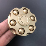 Fidget Spinner en cuivre, jouets en alliage de laiton, bout du doigt gyroscopique, roulement en métal, soulage le Stress pour enfants, cadeau pour garçons